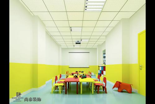 深圳宝安童趣机器人早教中心装修设计