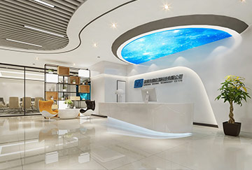 深圳宝安雍启工业园电子产品科技公司办公空间设计 