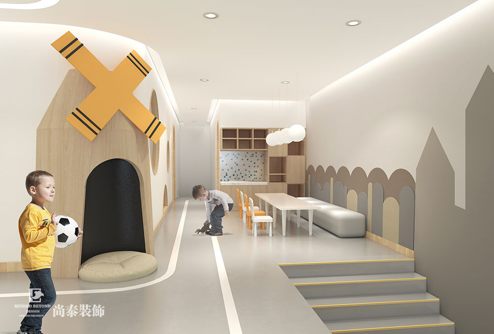 深圳市560平米早教中心装修设计 | 福小宝
