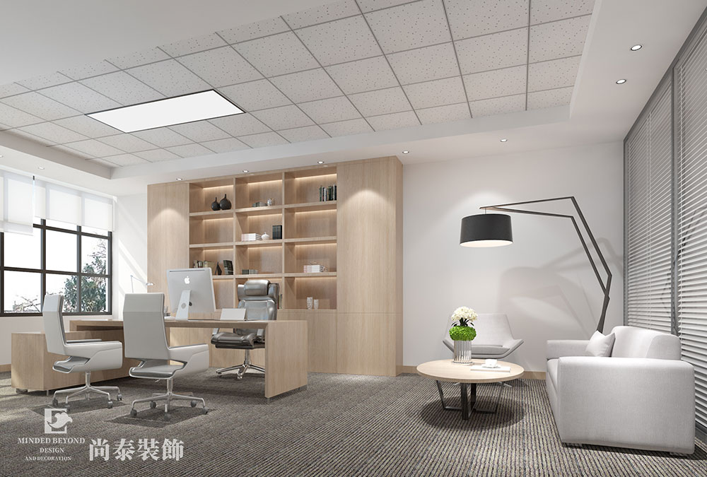 深圳龙华富安娜工业园国家高新技术企业办公楼装修设计
