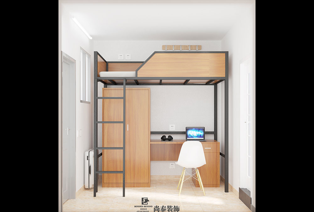 广州海珠员工宿舍公寓设计