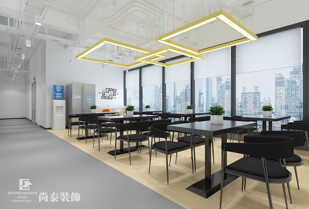 深圳南山智园智能科技公司空间装修效果图