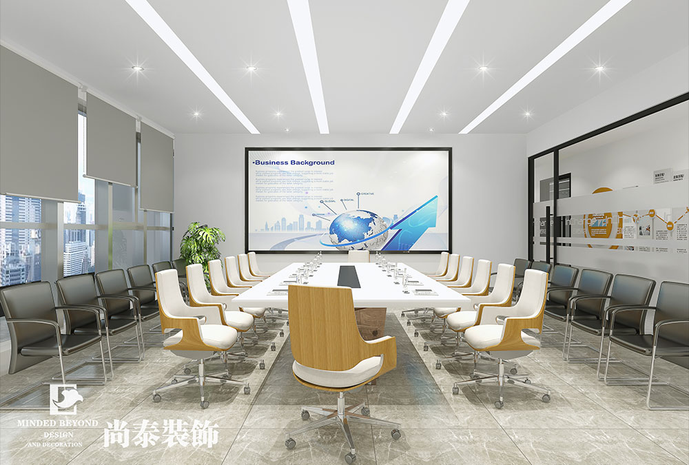 深圳南山西丽网络科技公司办公室装修效果图