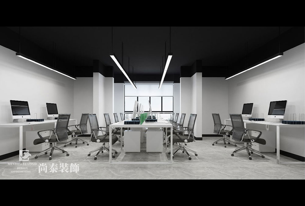深圳龙华民治科技公司办公室装修设计