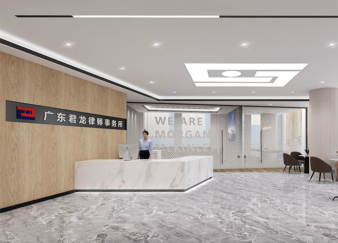 深圳龙华汇德大厦律师事务所办公室装修设计效果图