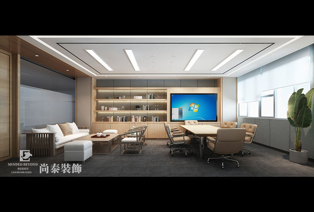 深圳南山威新软件园智能家电公司办公室装修设计