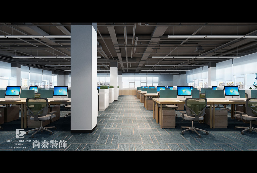 深圳南山威新软件园智能家电公司办公室装修设计