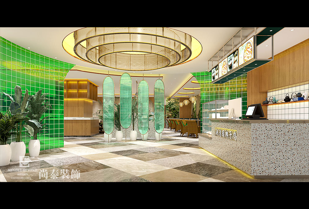 东莞椰子鸡餐厅装修设计