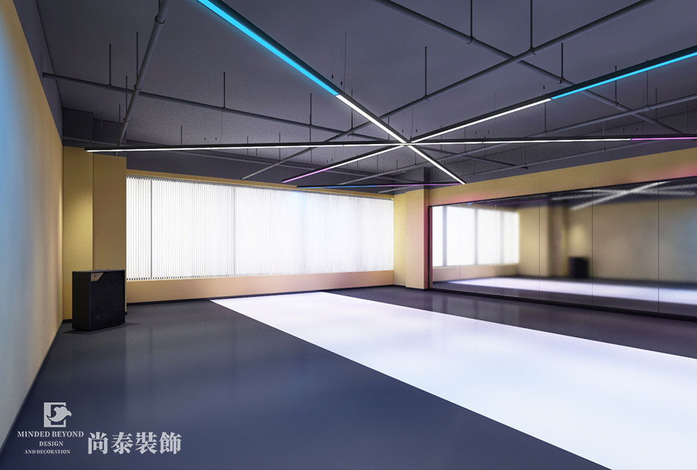 1000平米舞蹈教育培训机构装修设计 | 齐舞空间