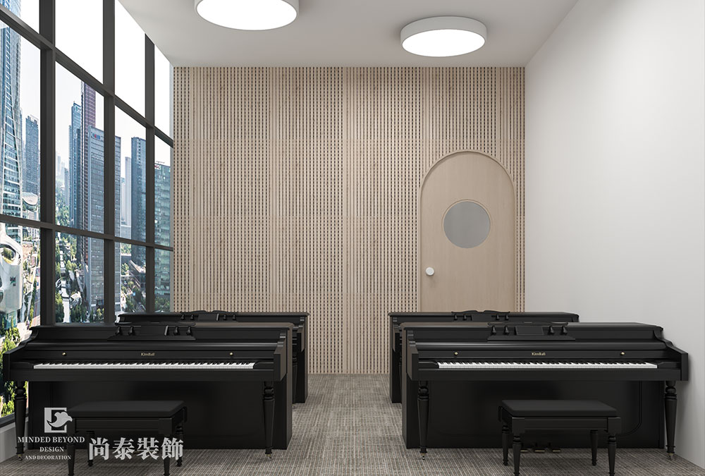 深圳南山诧寂风音乐教育空间设计