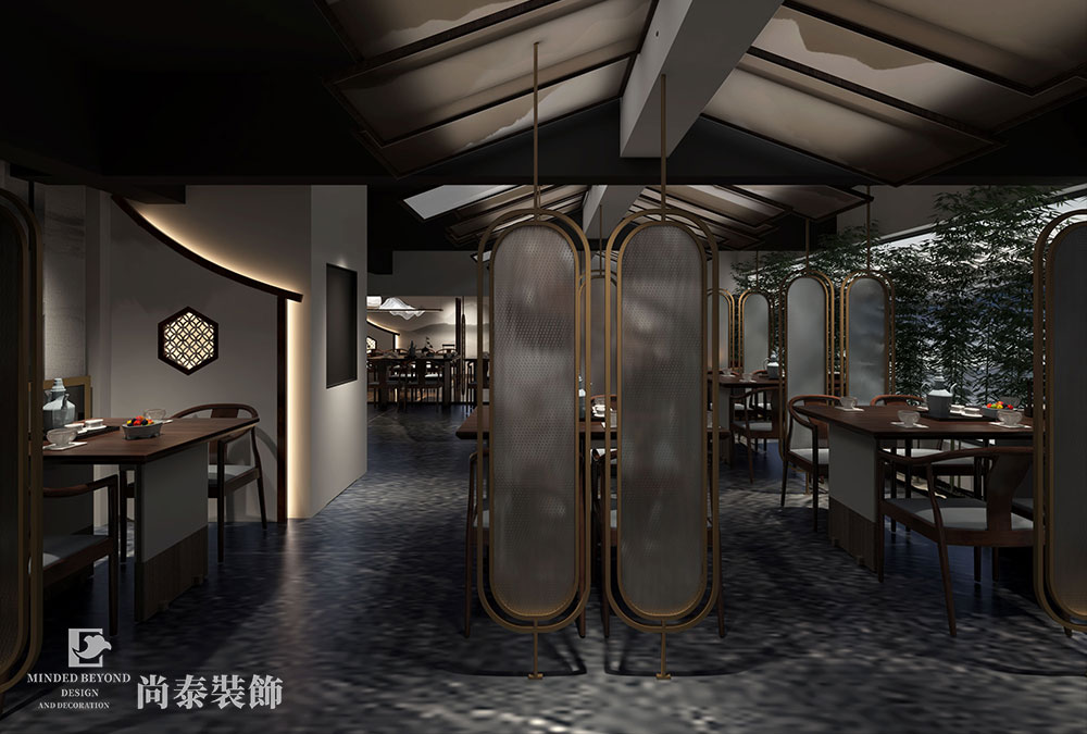 深圳南山海鲜主题私房菜餐厅装修设计