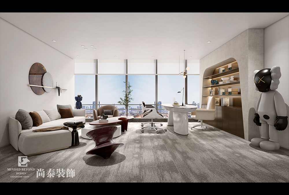 深圳传媒公司办公室设计案例-1400平米时尚办公 | 青橙传媒