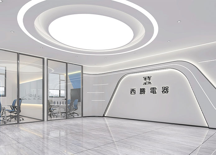 深圳龙华同胜电器公司办公室装修设计