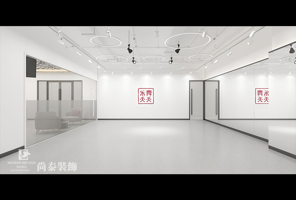 深圳福田舞蹈教育培训机构装修设计案例