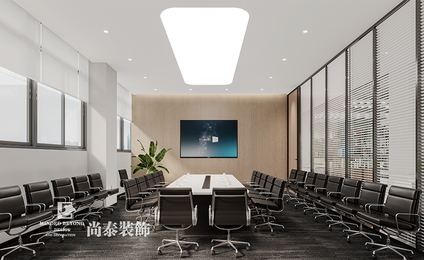 深圳市宝安区科技型公司办公室装修案例