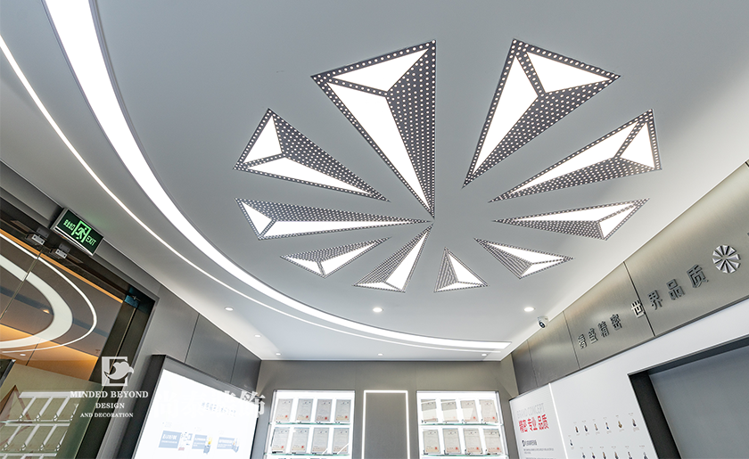 深圳市龙华区科技公司办公室装修效果图