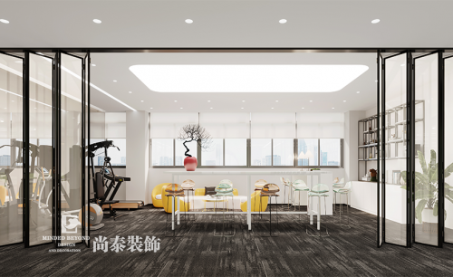 深圳市宝安区科技型公司办公室装修案例