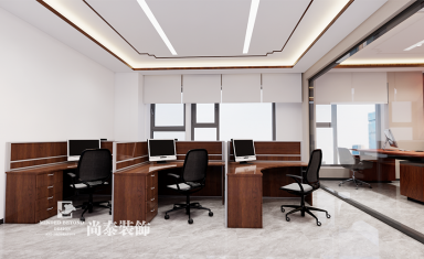 新中式风办公室装修攻略 —— 传统与现代融合